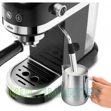 Рожковая кофеварка Ufesa Palermo Black картинка 4